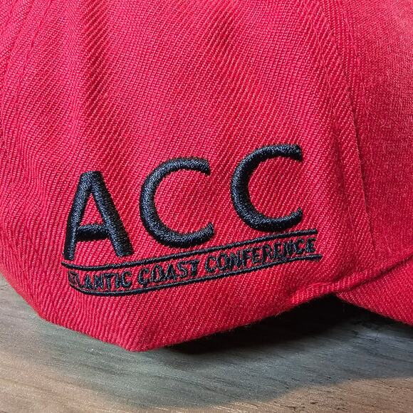 Vintage Maryland Terrapins Strapback Hat Cap Red NCAA Adjustable Wool ACC Terps - Picture 4 of 10